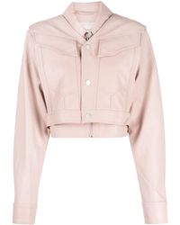 Feng Chen Wang - Layered-panel Cropped Jacket - Lyst