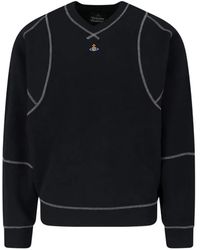 Vivienne Westwood - Pull Pourpoint À Coutures Contrastantes - Lyst