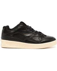 Jil Sander - Leather Sneakers - Lyst