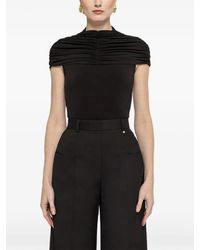 Nissa - Ruched Bodysuit - Lyst