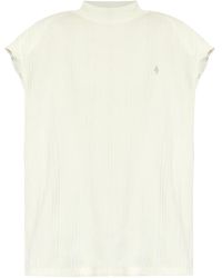 The Attico - Geribbelde Top - Lyst