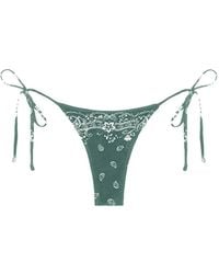 Tropic of C - Bikinihöschen Mit Paisley-Print - Lyst