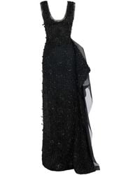 A.W.A.K.E. MODE - Sequin-Embellished Side-Panel Maxi Dress - Lyst
