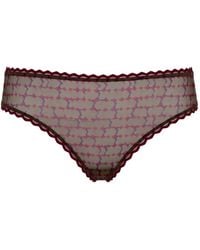 Laura Urbinati - Culotte À Imprimé Géométrique Et Bordures Festonnées - Lyst