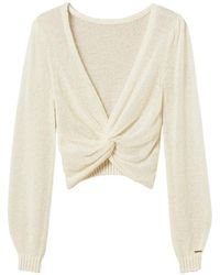 Twinset - Dual-Use Knit Shrug With Criss-Cross - Lyst