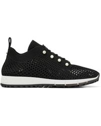 Jimmy Choo - Embellished Veles Sneakers - Lyst