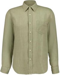 120% Lino - Linen Shirt - Lyst