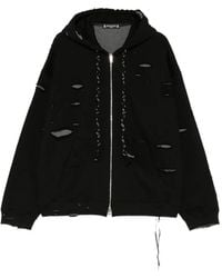 Mastermind Japan - Hoodie Zippé À Effet Usé - Lyst
