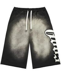 Godspeed - Og 3Qtr Faded Logo-Patch Shorts - Lyst