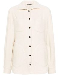 Kiton - Button-Up Cashmere-Blend Shirt Jacket - Lyst