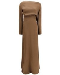 Petar Petrov - Robe Longue À Design Asymétrique - Lyst