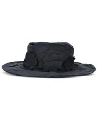 Scha - Floral-Appliqué Hat - Lyst
