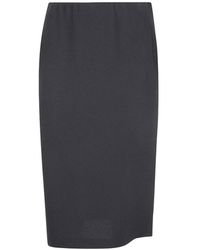 Seventy - Textured Midi Skirt - Lyst