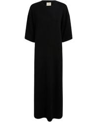 KHAITE - Crew-Neck Maxi Dress - Lyst