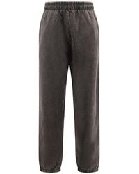Entire studios - Elasticated-Waist Cotton Track Pants - Lyst