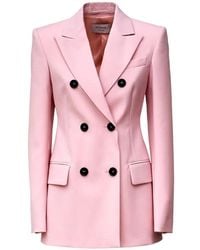 Sportmax - Adamo Double-Breasted Blazer - Lyst