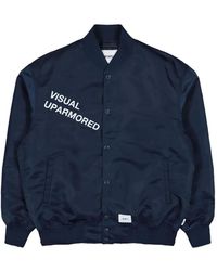 WTAPS - Chaqueta Bómber Con Logo Estampado - Lyst