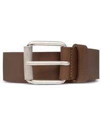 Carhartt - Ceinture Script En Cuir À Logo Embossé - Lyst
