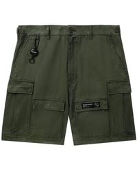 Izzue - Mid-Rise Cotton Cargo Shorts - Lyst