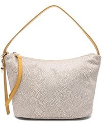 Borbonese - Patterned Zipped Tote Bag - Lyst