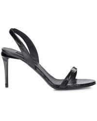 Philipp Plein - Sandalen mit Kroko-Print - Lyst