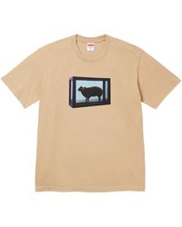 Supreme - X Damien Hirst T-Shirt Mit Print - Lyst