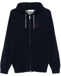 Brunello Cucinelli - フーデッド カーディガン - Lyst