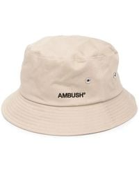 Ambush - Logo-Embroidered Bucket Hat - Lyst