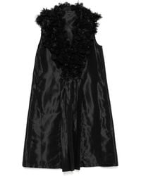 Shiatzy Chen - Lange Spencer Met Geborduurd Tule - Lyst