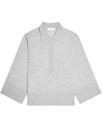 Dries Van Noten - Polo Boutonné À Manches Amples - Lyst