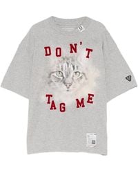 Maison Mihara Yasuhiro - Cat-Print T-Shirt - Lyst