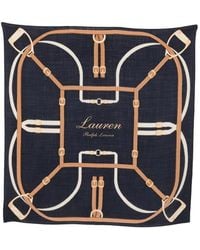 Ralph Lauren - Large Square Scarf - Lyst
