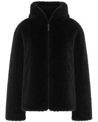 Yves Salomon - Reversible Shearling Leather Jacket - Lyst