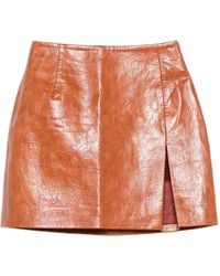 ANDAMANE - Minigonna Con Spacco Laterale - Lyst