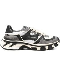 Dolce & Gabbana - Dolce & Gabbana Mesh-Detail Sneakers - Lyst