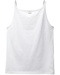 Versace - Embroidered Cotton-Jersey Tank Top - Lyst