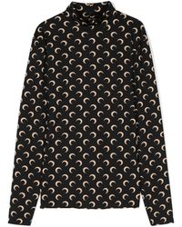 Marine Serre - Top Met Print - Lyst