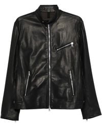 Tagliatore - Chaqueta Biker Con Cremallera - Lyst