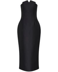 Violante Nessi - Monica Strapless Midi Dress - Lyst