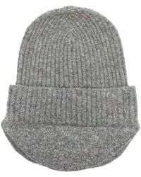 RANRA - Ribbed-Knit Beanie - Lyst