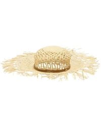 Coccinelle - Sombrero Con Ribete Deshilachado - Lyst