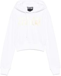 Versace Jeans Couture - Logo-Print Hoodie - Lyst