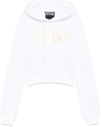 Versace Jeans Couture - Hoodie À Logo Imprimé - Lyst