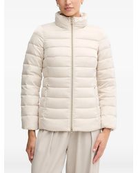Geox - Bettanie Texture-Collar Padded Jacket - Lyst