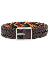 Paul Smith - Ceinture Réversible À Design Tressé - Lyst