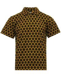 Comme des Garçons - Printed Polo Shirt - Lyst