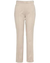 Akris Punto - Franca Pressed-Crease Trousers - Lyst