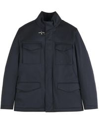 Fay - Hook-Fastening Field Jacket - Lyst