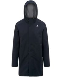 K-Way - Tommy Hooded Coat - Lyst