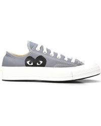 COMME DES GARÇONS PLAY - Comme Des Garçons Play X Converse 70s Canvas Low-top Trainers - Lyst